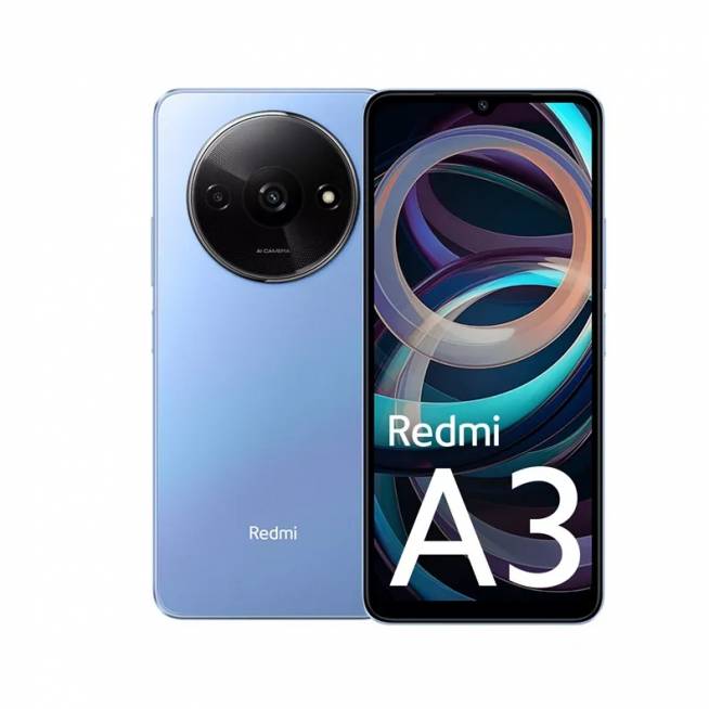 Mobilusis telefonas Redmi A3, 64 GB, mėlynas