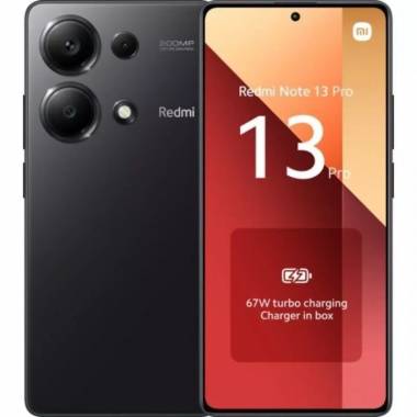 Mobilusis telefonas Redmi Note 13 Pro, 256 GB, juodas