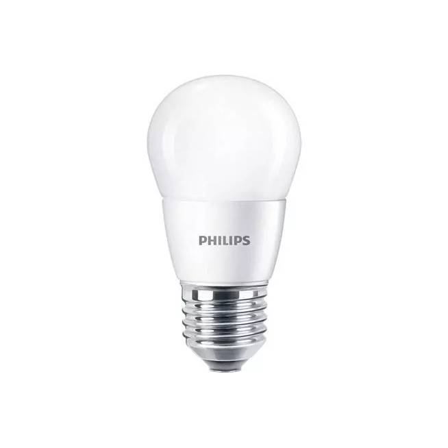 Lemputė Philips LED, P48, šiltai balta, E27, 7 W, 806 lm