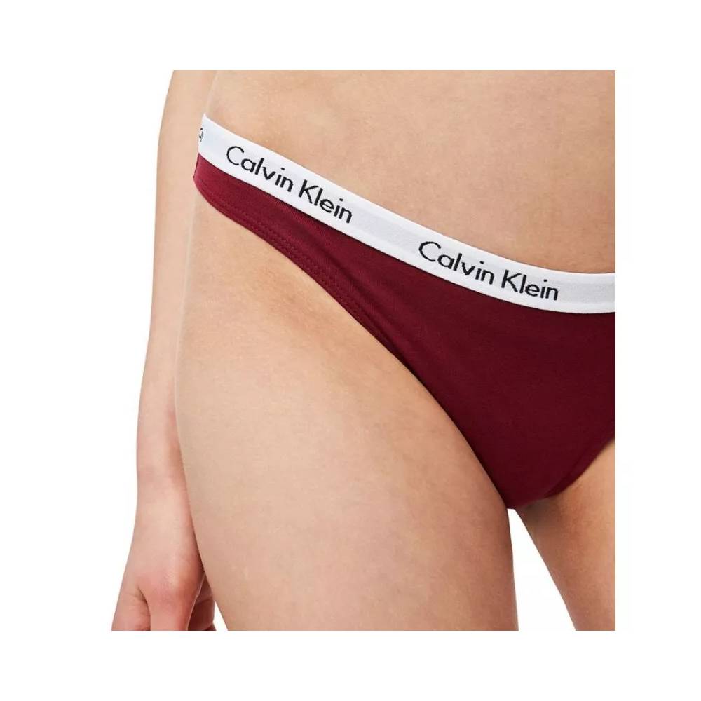 Calvin Klein 3 pakuotės tamprės W QD3587E apatinis trikotažas