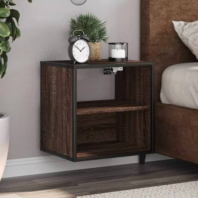 Wall-Mounted Nightstand Sets 40x31x39.5 cm Assorted Colors