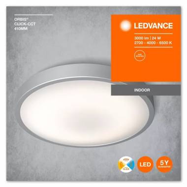 Šviestuvas lubų Ledvance Orbis , 24 W, LED, 2700 - 6500 °K