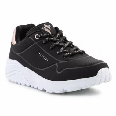 Skechers Uno Lite Metallic Mode Jr 310384L-BLK batai