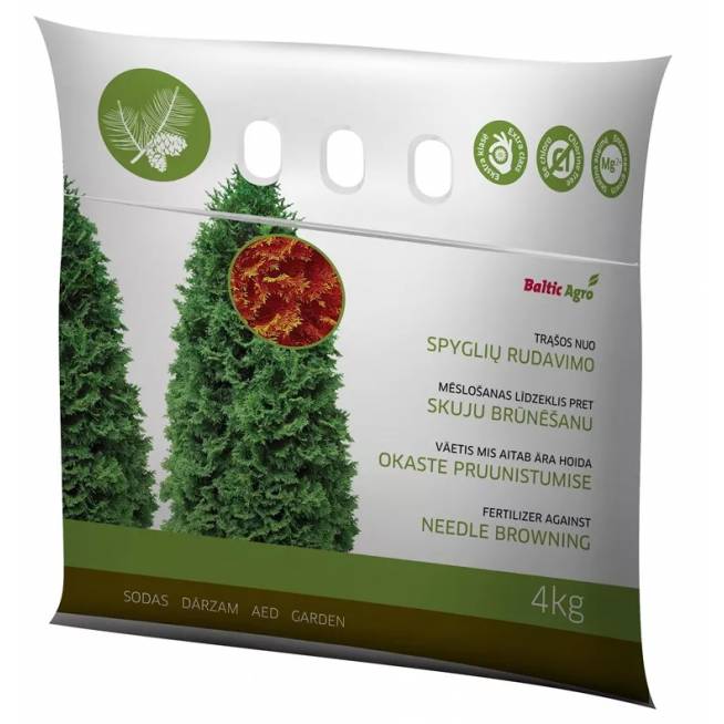 Spygliuočių trąšos BALTIC AGRO, 4 kg