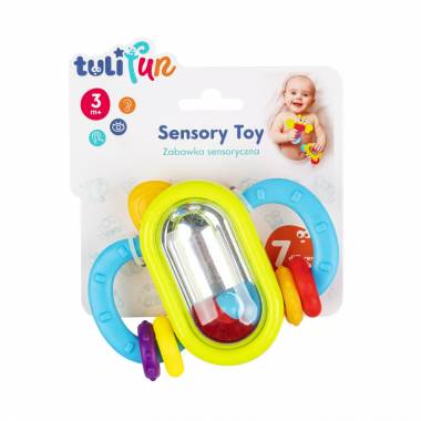 TULI FUN TF 30108 Sensorinis žaislas veidrodinis barškutis