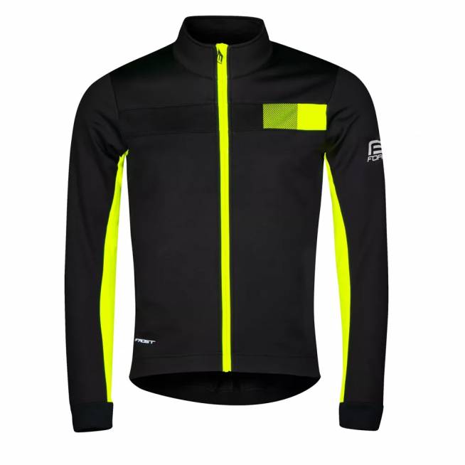 Striukė FORCE FROST softshell (juoda-fluorescencinė) M