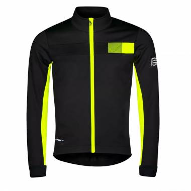 Striukė FORCE FROST softshell (juoda-fluorescencinė) L