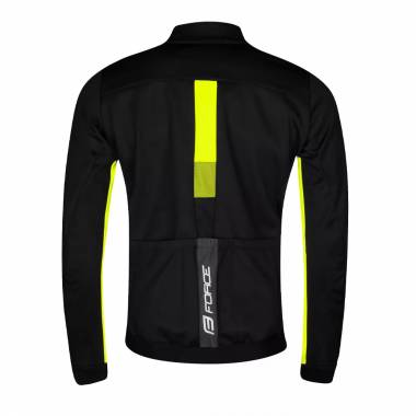 Striukė FORCE FROST softshell (juoda-fluorescencinė) L