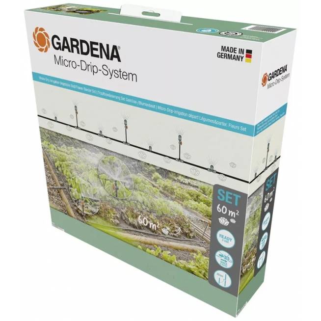 Laistymo sistema Gardena Micro Drip System 60m2