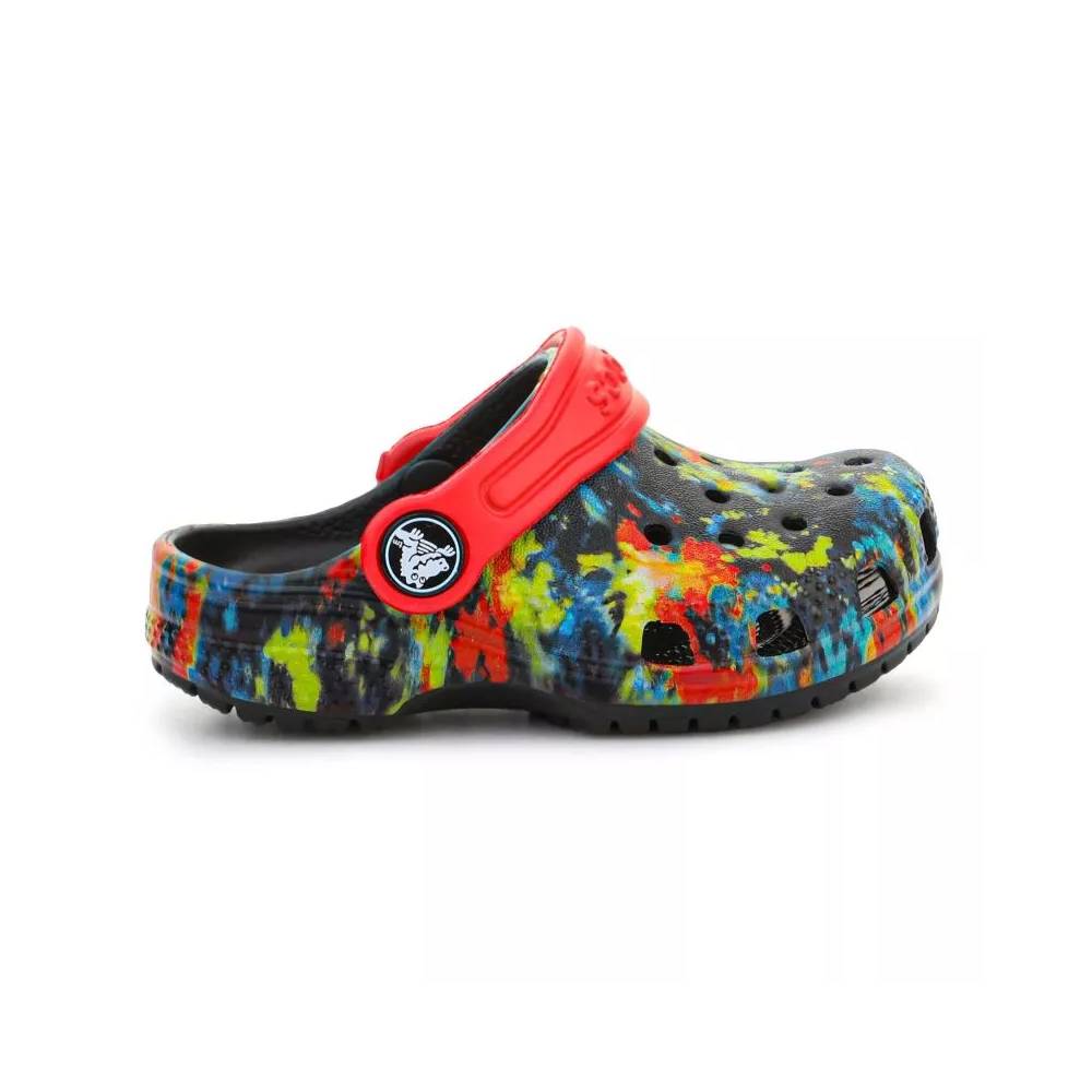 "Crocs Classic Tie Dye Graphic Kids Clog T Jr" 206994-4SW