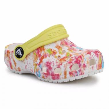 "Crocs Classic Tie Dye Graphic Kids Clog" T 206994-83B