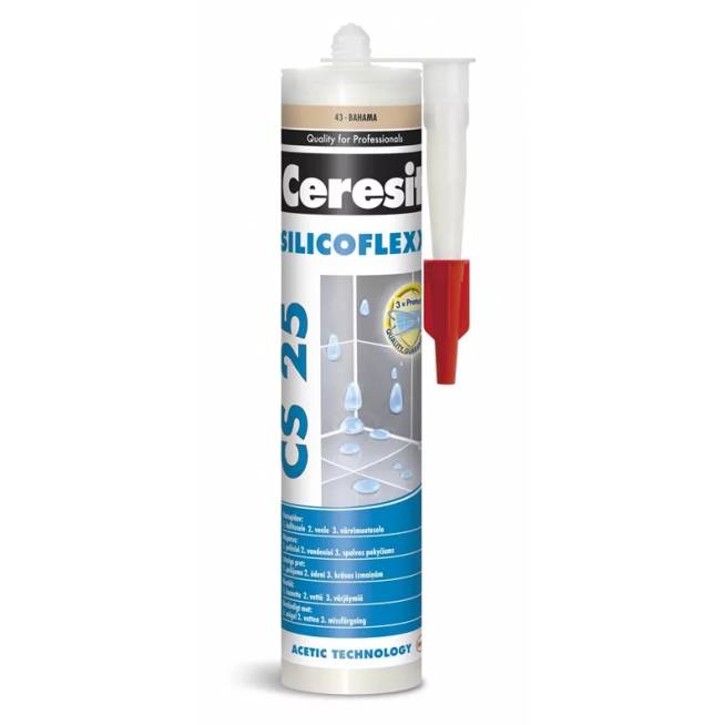 Sanitarinis hermetikas Ceresit CS25, Ocean (88), 280 ml