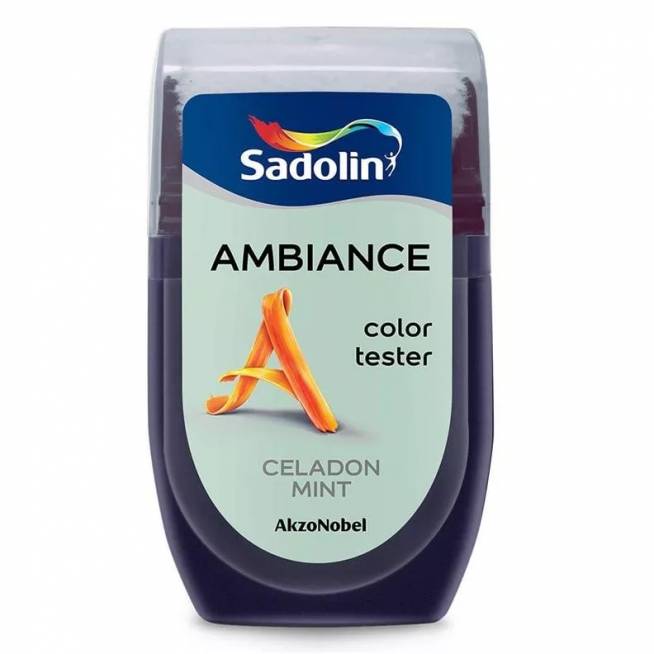 Spalvos testeris Sadolin Ambiance Color Tester, celadon mint, 0.03 l