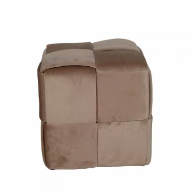 Pufas Domoletti HS-NP04-1, rudas, 45 cm x 45 cm x 45 cm