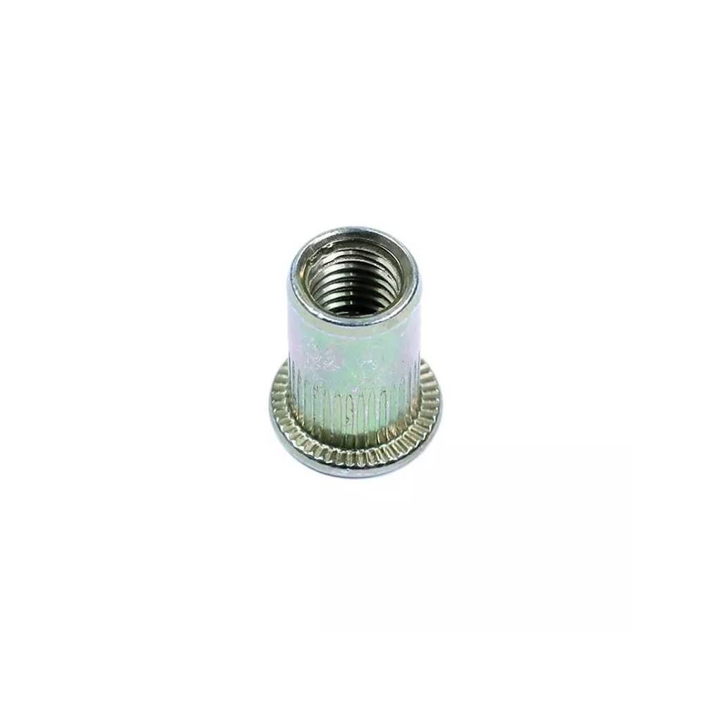 Rievėtos plieninės kniedinės veržlės Haushalt, M10, 12.9 mm x 19.7 mm, 20 vnt.