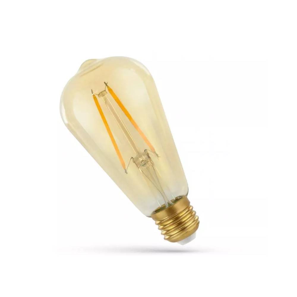 Lemputė Spectrum LED, šiltai balta, E27, 4.9 W, 490 lm