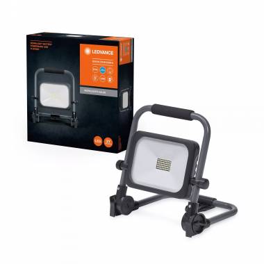 Prožektorius Ledvance Worklight Value Battery, 20 W, 2000 lm, 6500 °K, IP54, juodas