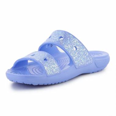 "Crocs Classic Glitter Sandal Jr" 207788-5Q6 šlepetės