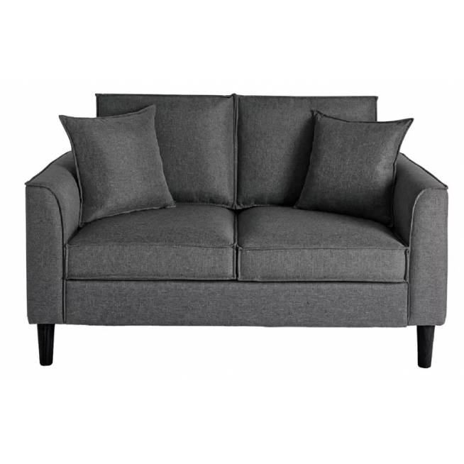 Sofa Domoletti MARRERO 2, šviesiai pilka, 82.5 x 141 cm x 86.5 cm