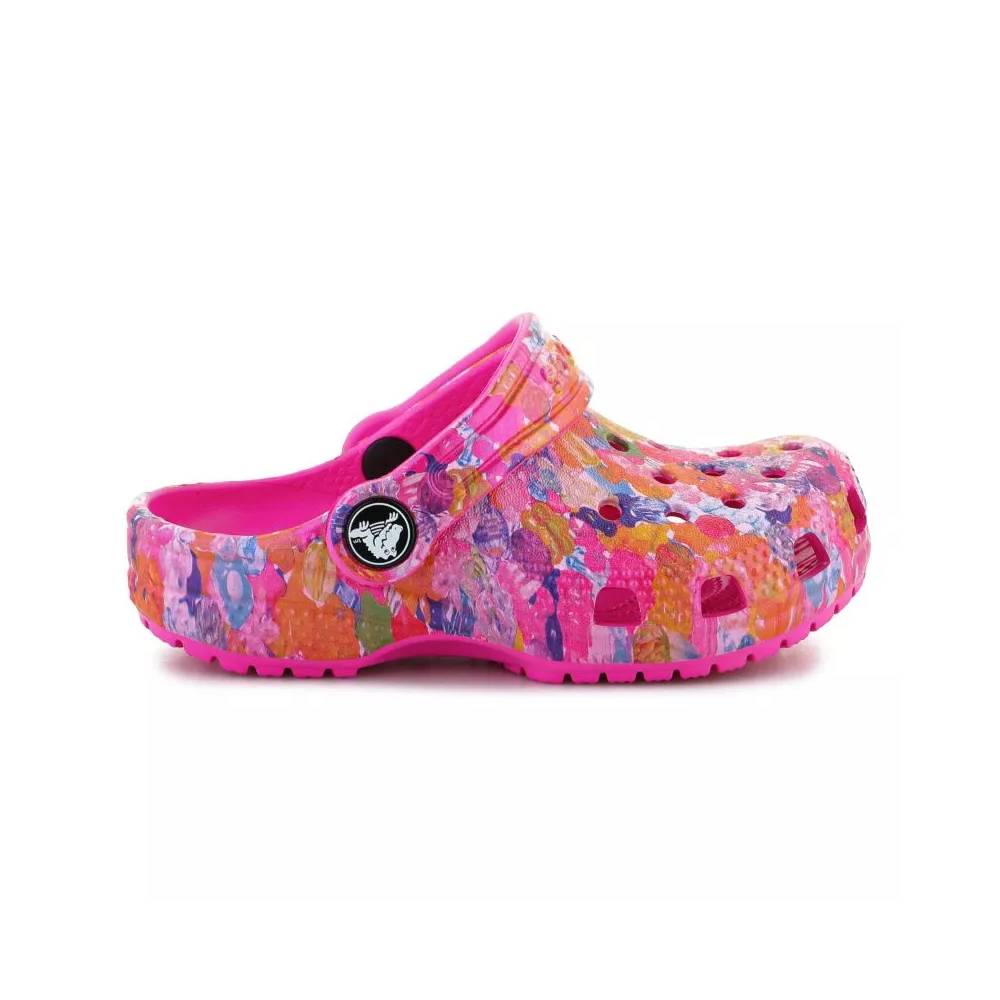 "Crocs Classic Hyper Real Clog Jr." 208451-90H