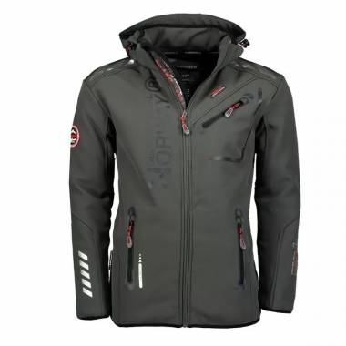 Geografinė Norvegija Royaute ASSOR B MEN 068 M WW1975H/GN/Dark Gray / Black Softshell striukė