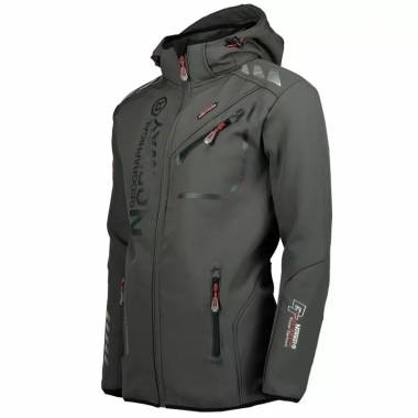 Geografinė Norvegija Royaute ASSOR B MEN 068 M WW1975H/GN/Dark Gray / Black Softshell striukė