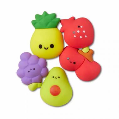 Crocs Jibbitz™ Squish Fruits 5 pakuotės smeigtukai 10012181