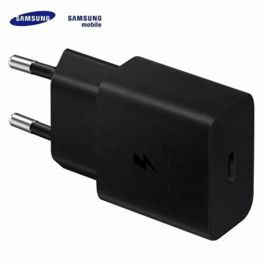 Adapteris Samsung EP-T1510, USB Type C, juoda, 15 W