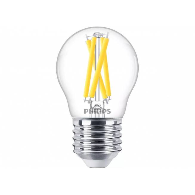 Lemputė Philips LED, P45, šiltai balta, E27, 5.9 W, 806 lm