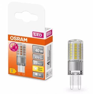 Lemputė Osram LED, G9, šiltai balta, G9, 4 W, 470 lm