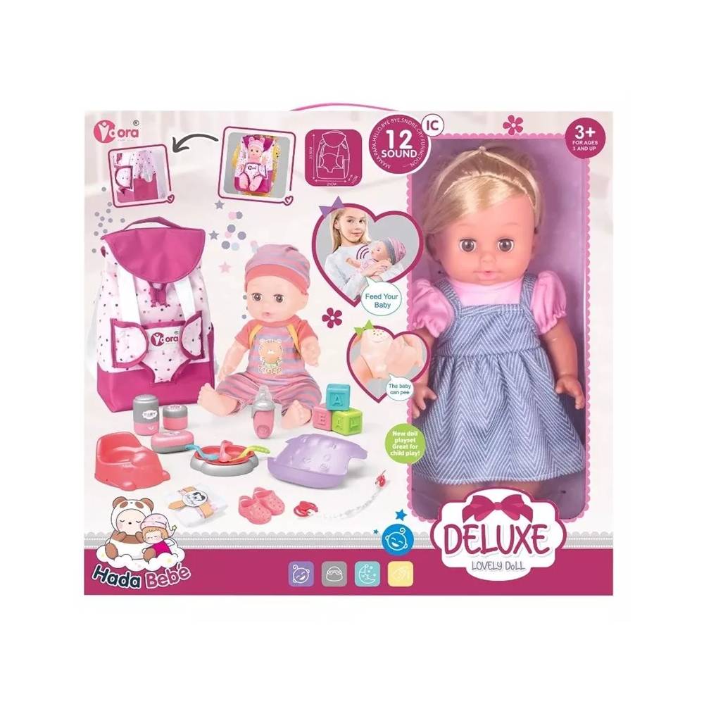 Lėlė - kūdikis Lovely Doll WZB8801-8 WZB8801-8, 36 cm