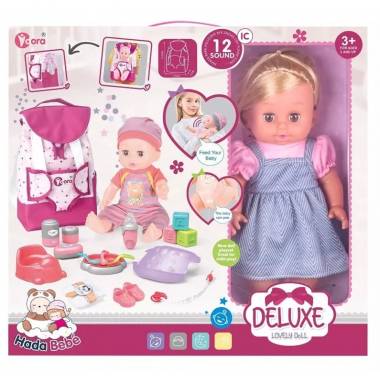 Lėlė - kūdikis Lovely Doll WZB8801-8 WZB8801-8, 36 cm