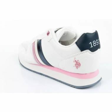 JAV Polo ASSN batai. W NOBIW004-WHI-PIN01