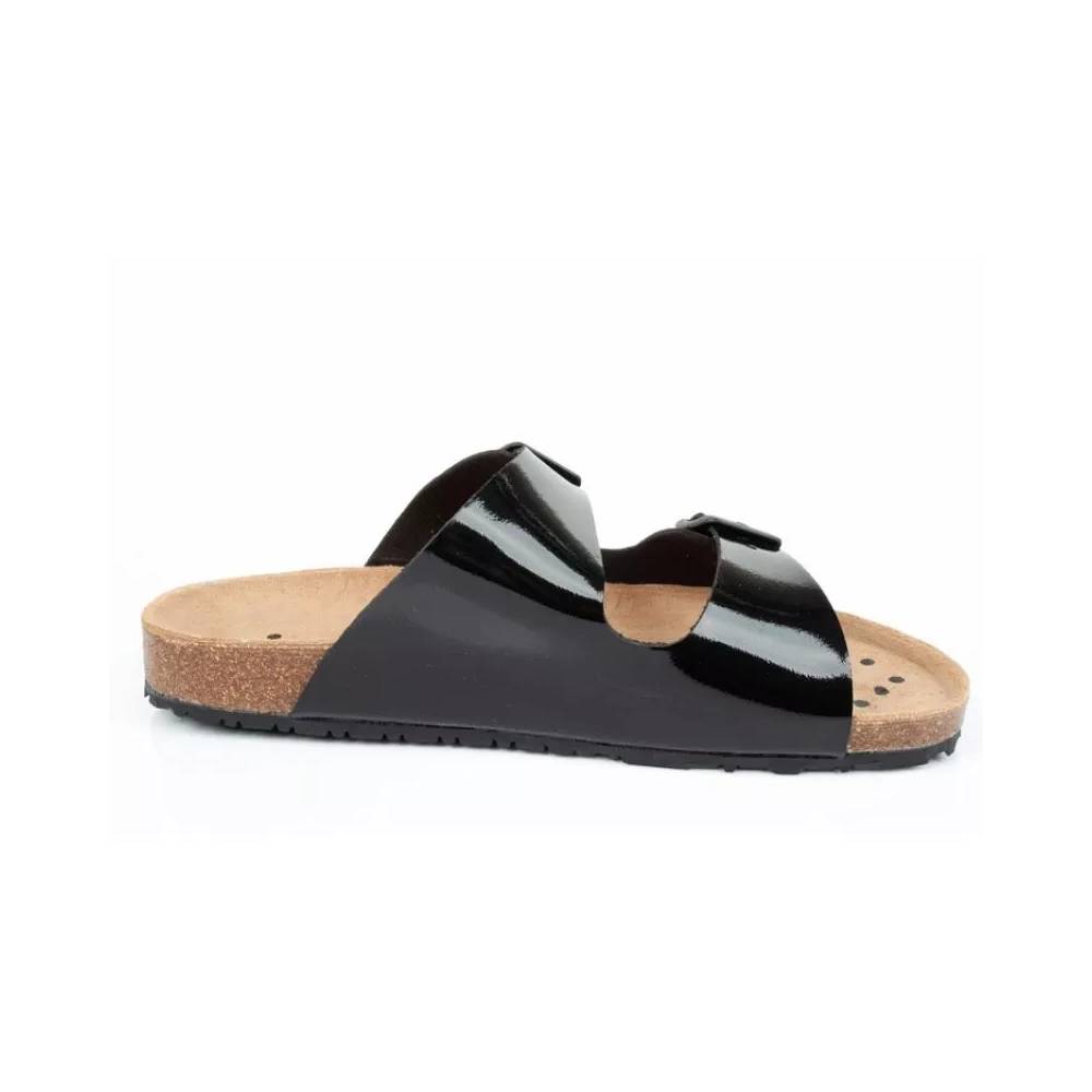 Abeba Sandalai Black W 8088 darbo šlepetės