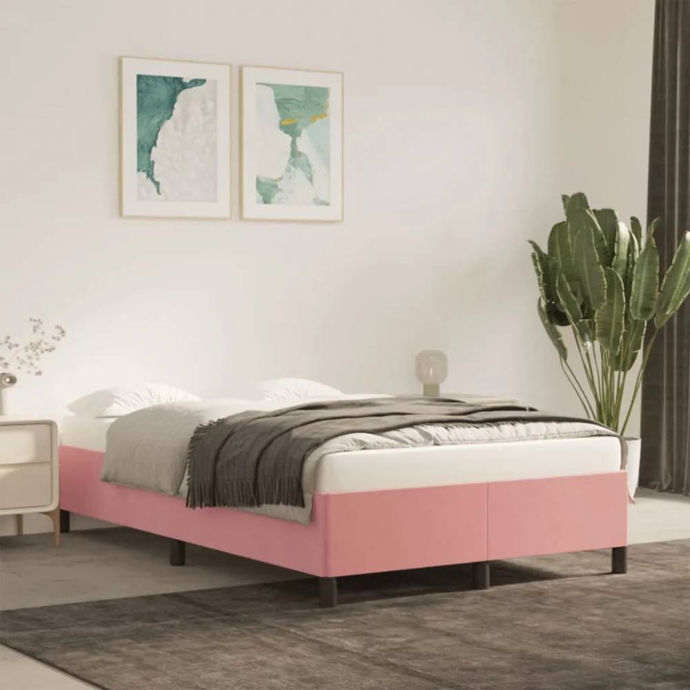 Velvet Upholstered Bed Frame Collection