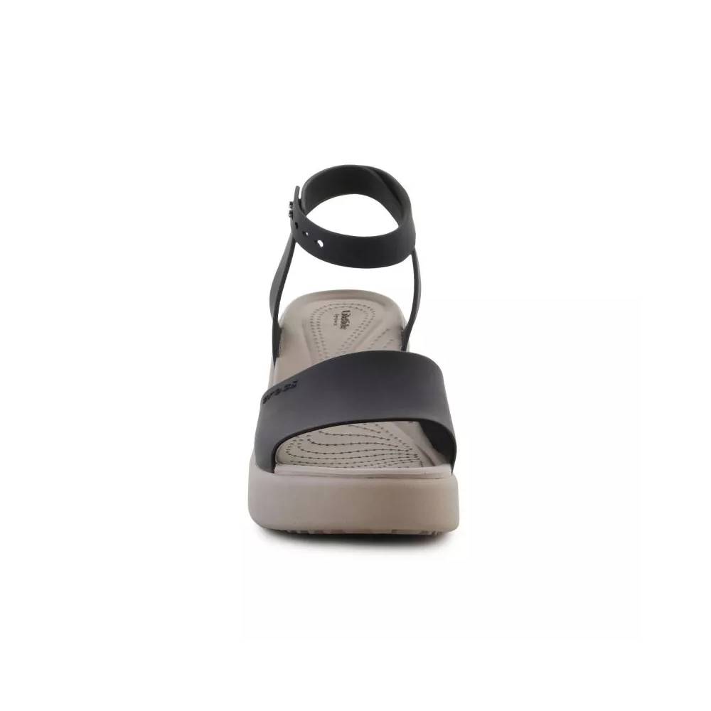 "Crocs Brooklyn Ankle Strap Wedge W" 209406-07H sandalai