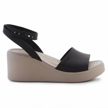 "Crocs Brooklyn Ankle Strap Wedge W" 209406-07H sandalai