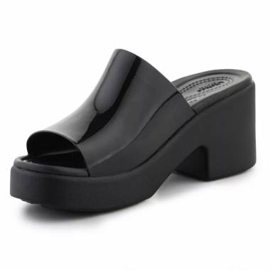 "Crocs Brooklyn Slide High Shine Heel W" 209709-001 šlepetės