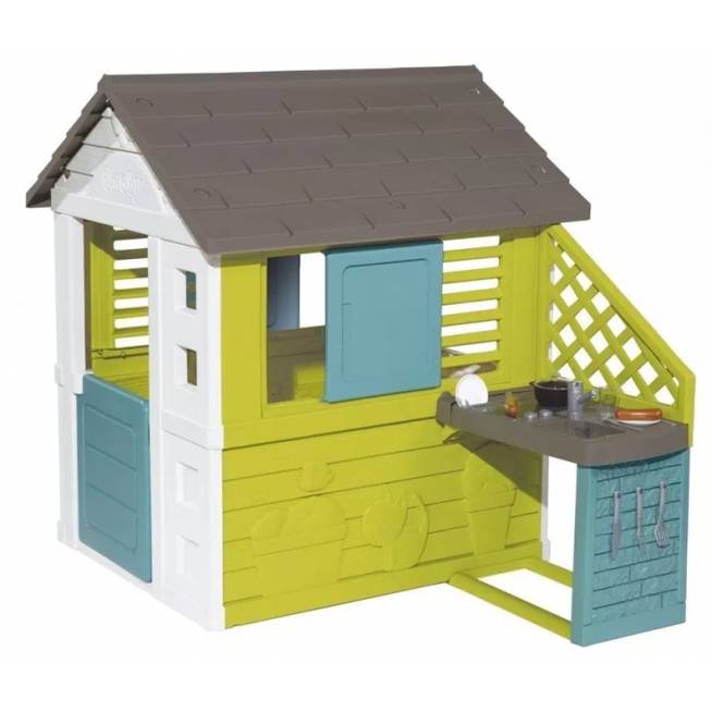 Žaidimų namelis Smoby Pretty Playhouse With Kitchen 7600810722