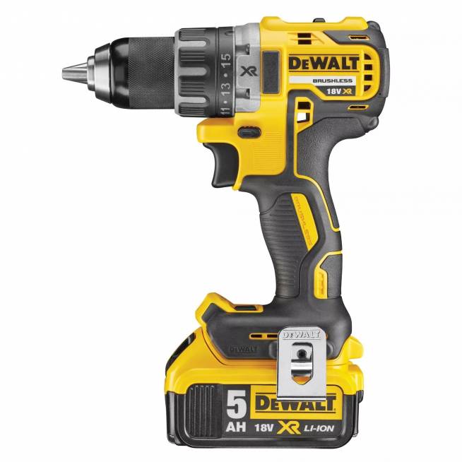 Akumuliatorinis gręžtuvas su akumuliatoriumi Dewalt DCD791P2, 18 V, 5 Ah