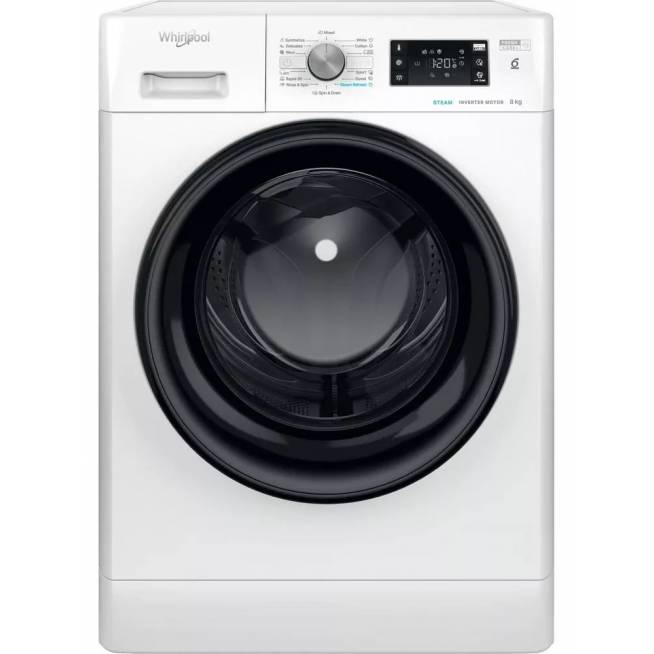 Skalbimo mašina Whirlpool FFB 8469 BV EE, 8 kg, balta