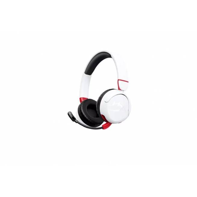 Belaidės žaidimų ausinės HyperX Cloud mini, baltos