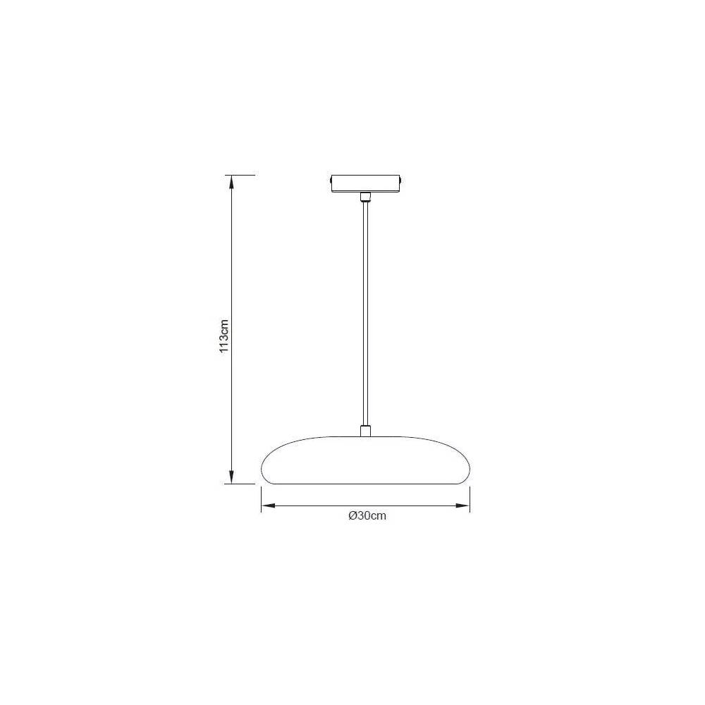 Šviestuvas kabinamas Domoletti Faro P23046A grey, 20 W, E27