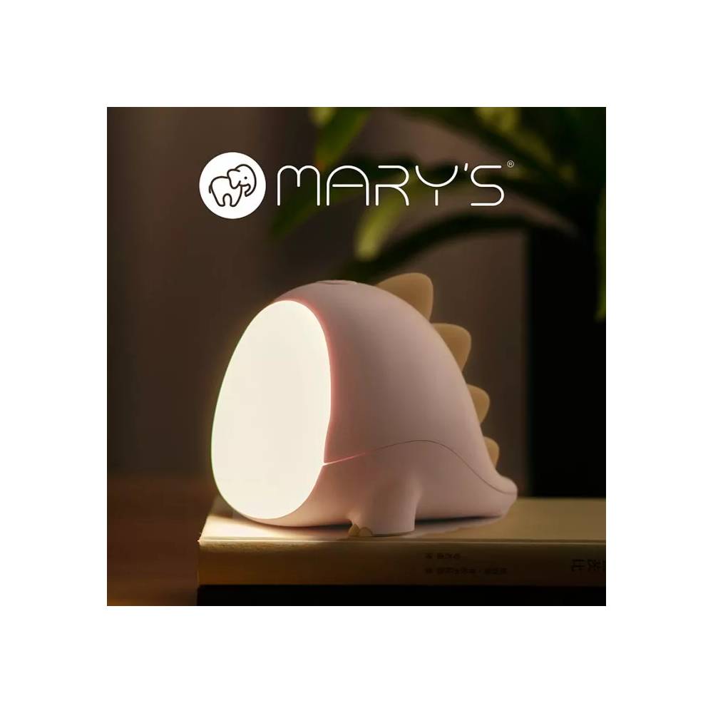 MARY'S MW20533 Dino LED naktinis šviestuvas rožinis