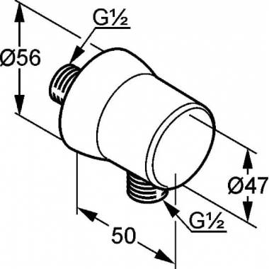 Rankinio dušo palaikymas 6306005-00