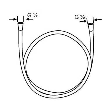 Dušo žarna LOGO 6105505-00