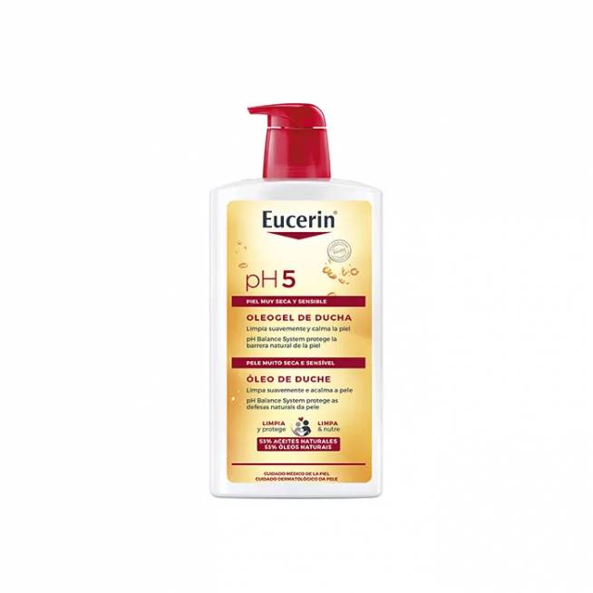 "Eucerin Ph 5" odos apsaugos dušo aliejus 1000ml