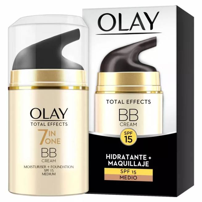 "Olay Total Effects Bb Cream Touch Of Foundation Medium" 50ml