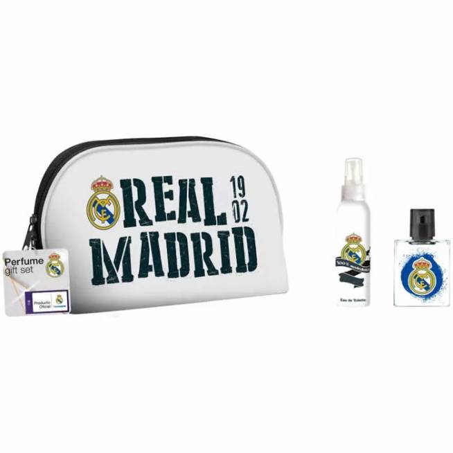 "Real Madrid" tualetinis vanduo su purškikliu 50 ml, 3 dalių rinkinys