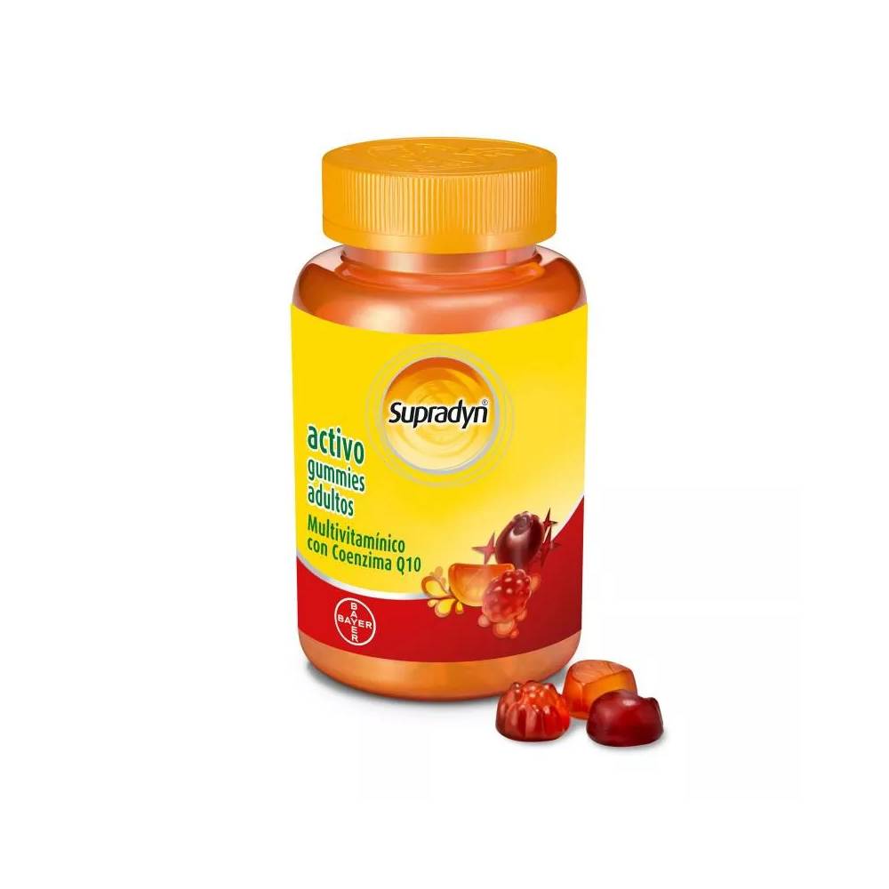 Supradyn Active Adult Gummies 70 saldainių